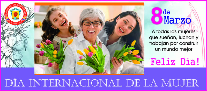 Día de la Mujer Corazonista Colegio del sagrado Corazon Marzo 2024 Sagradopuerto