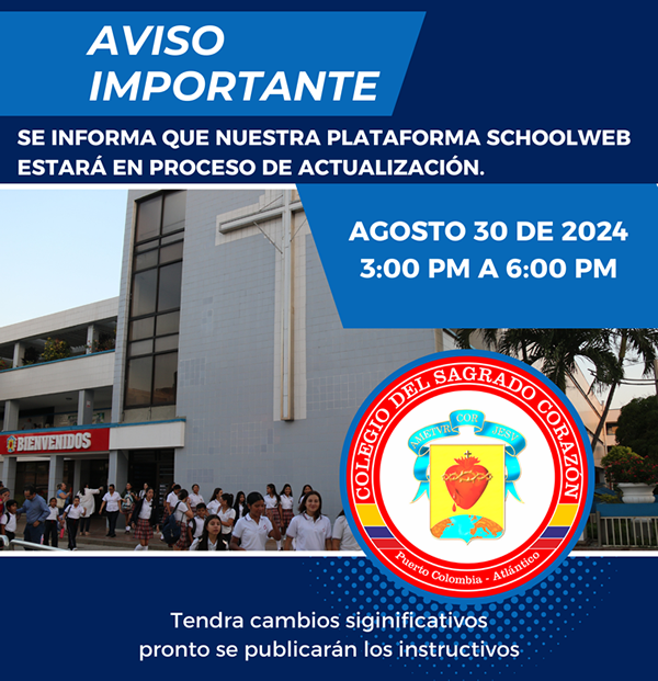 Schoolweb Corazonista Actualizacion