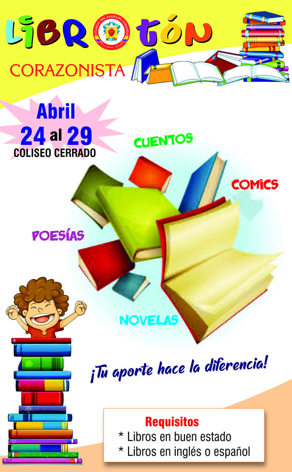 libroton Corazonista Colegio del Sagrado Corazon Sagradopuerto